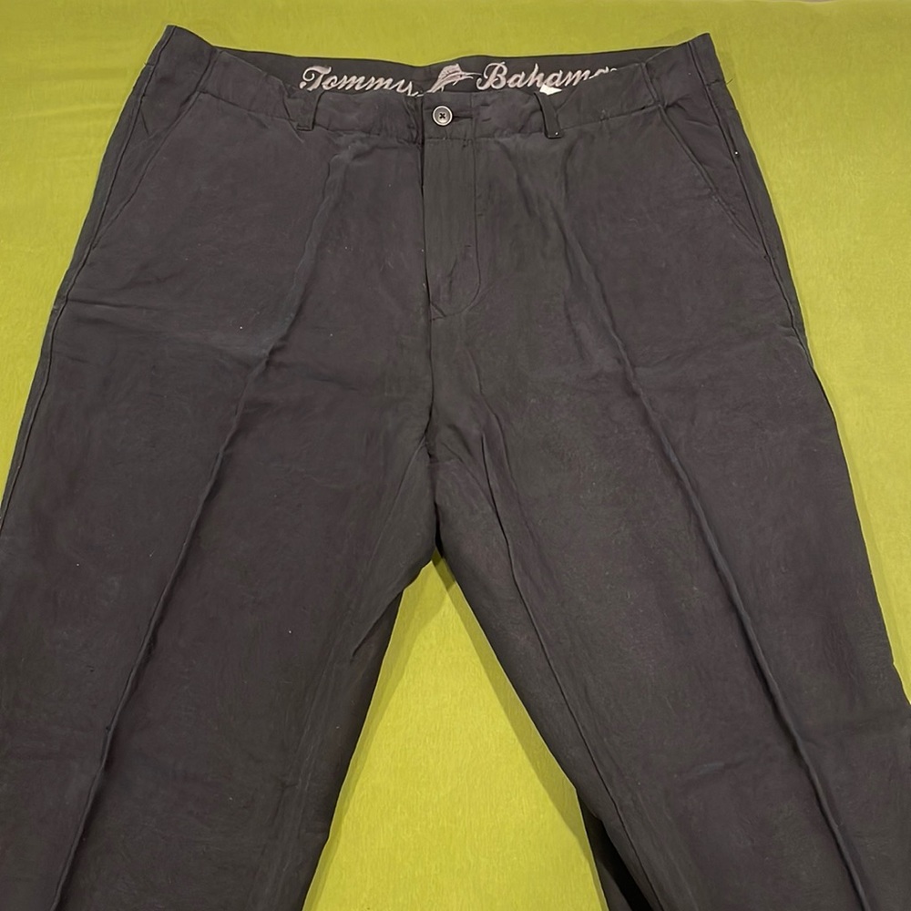 Tommy Bahama Linen Pants, Black, 36x34